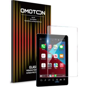 OMOTON Screen Protector for Ford Explorer 2020-2024, (XLT/ST-Line/Limited/Timberline/ST/Platinum/King Ranch) 10.1 Inch Touchscreen Accessories 9H Hardness Tempered Glass, Anti-Scratch, HD Clear