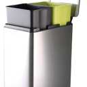 The Step N' Sort Slim Design, 2 x 21.5L Dual Trash and Recycling Bin