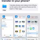 SD Card Reader for iPhone iPad, Oyuiasle Digital Trail Camera SD Card Viewer with Dual Slot for MicroSD/SD, Lightening&USBC Dual-Connector Memory Card Adapter for Photography, Plug and Play