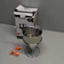 WIHBOIR Stainless Steel Pancake Batter Dispenser with Squeeze Handle and Multi-Nozzle, for Pancakes, Cupcakes, and Baked Goods. 20 oz