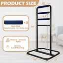 Montex Standing Aids & Supports, 19''x17''x40'' Stand Assist Aid for Elderly, Heavy Duty Stand Assist, Standing Aids for Disabled and Elderly(Hollow Base)