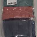 TANSTC Womens Underwear Low Rise Cotton Hipster Panties Soft Stretch Briefs Breathable Ladies Underpants 6 Pack (Large)