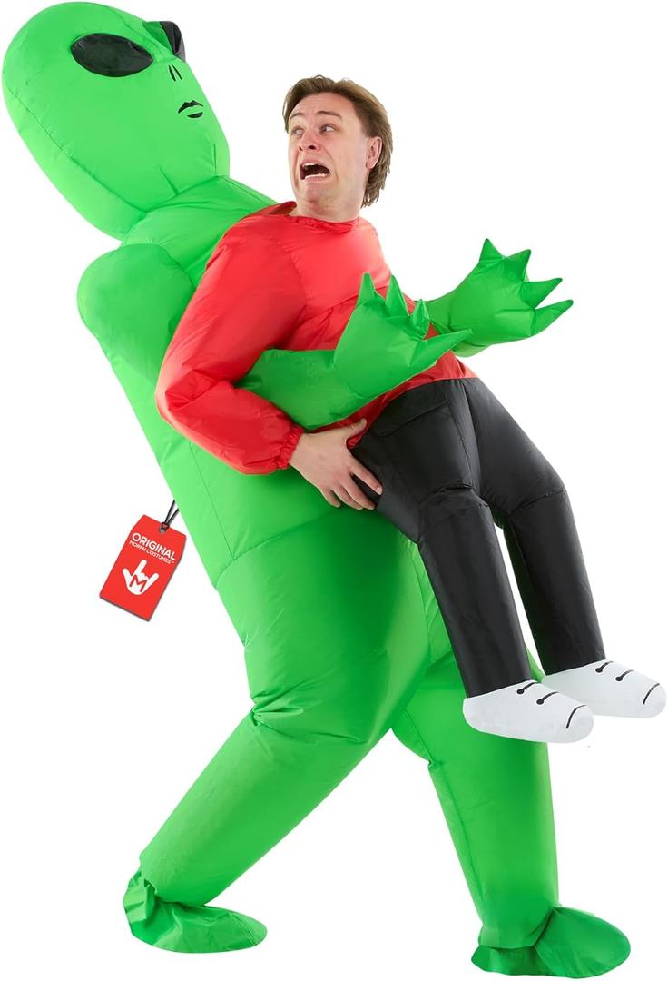 Morph Alien Costume, Inflatable Alien Costume Adult, Halloween Costumes for Men, Halloween Costumes for Adults