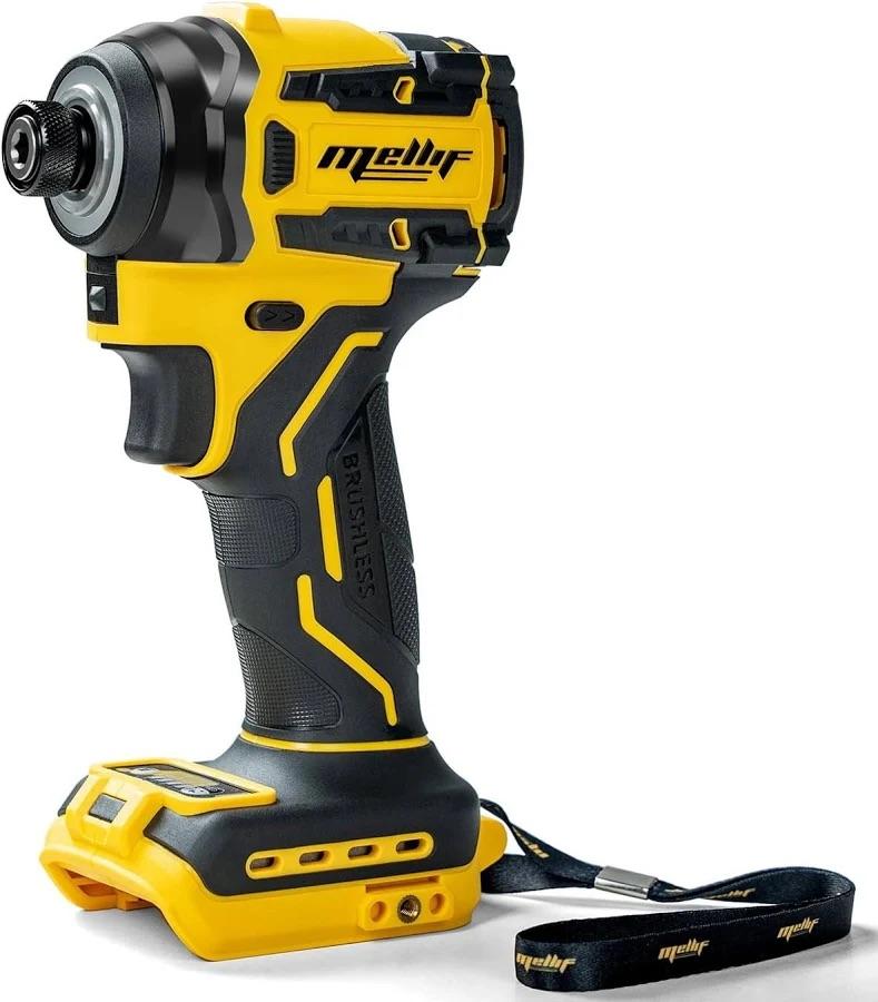 1/4-Inch Impact Driver Compatible with Dewalt 20V 60V Max Battery (Tool Only), 2212 in-lbs Torque, 4-Speed, Brushless Motor, LED Light