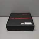 LOLYKITCH 12 Inch Stainless Steel Wok with Glass Lid, Tri-Ply Stir Fry Pan with Detachable Handle, Everyday Cooking Wok for Induction & Glass, Flat Bottom, SGS Certified Cookware