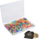 Refill Pegs for Use with Creative Light Up Board, 280 Pcs of Glowing Pegs, Light Up Drawing Board Accessories, 6 Colors, Creative Game Toys, Puzzle Learning Toys, Light Bright Toys for Kids Aged 4 +