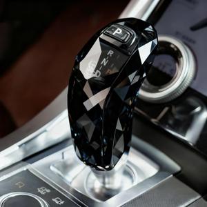 Egreat Crystal Gear Shift Knob Cover Compatible with Land Rover Range Rover Sport 2018-2022, Evoque/Discovery Sport 2020-2023, for Jaguar XE 2020-2025 Interior Accessories