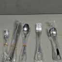 Silverware Set,SANTUO Stainless Steel Knives Spoon Forks Set for Home, Kitchen and Restaurant, Mirror Polished& Dishwasher Safe (20pcs-Silverware set)