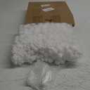 600 Pcs White Pom Pom Garland White Felt Ball Garland with Thread Sewing Needles Boho Decorations 3 Size for Birthday Room Window Decor House Scenery