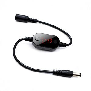 Automatic DC Router Rebooter Cable - Fixes Constant Internet Drops & Wi-Fi Lag - 24/48/72H Auto Restart Timer for Modems, Security Cameras - DC 5V-15V 5.5x2.1mm - Ensures 24/7 Uptime