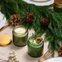 Danmu 3oz Glass Candle Jars,Candle Jars for Making Candles,Wedding,Baby Shower,Party Favors Decoration 24 Pack (Gold Lid)