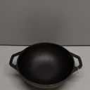 Lodge 9 Inch Cast Iron Mini Wok w/Loop Handles
