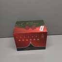 Snowflake Christmas Lights Outdoor, 8.2ft 144 LED Connectable Xmas String Light Plug in, Hanging Icicle Lights for House, Eaves, Outside, Window, Roof, Yard, Fence Decor, White