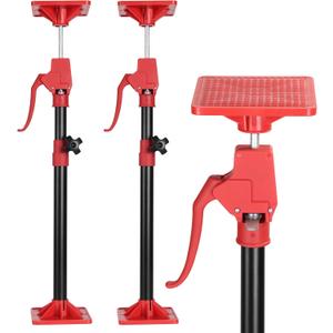 Cabinet Jack Support Pole, 19.7" to 45.3" Third Hand Tools Adjustable Support Pole, 3rd Hand Support System for Upper Cabinet Installation, Each 78 LB Capacity, 2 Pack