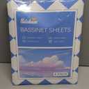 Baby Bassinet Sheets 4 Pack Compatible with Halo BassiNest Swivel Sleeper, Ultra Soft & Skin-Friendly, Green