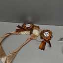 Vansolinne Western Theme Baby Shower Maternity Sash Kit Mom to Be Daddy to Be Corsage Cowboy Baby Shower Decorations Cowboy Hat Boot Belly Band Brown Pregnancy Photo Props