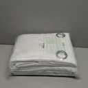 NICETOWN 100% Blackout Window Curtain Panels, Cold and Full Light Blocking Drapes with Black Liner for Nursery, 84 inches Drop Thermal Insulated Draperies (White, 2 Pieces, 52 Wide Each Panel)