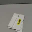 Rug Carpet Non Slip Grippers, Reusable Rug Tape Pads, No Damaging for Hardwood Floors, Strong Hold Carpet Corner Stickers for Area Rugs Flat, Removable, 8Pcs