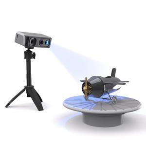 3DMakerpro Handheld 3D Scanner for 3D Printer, 0.02mm High Detailed Precision, 10FPS Scanning Lightning-Fast Speed with Anti-Shake Lenses, 3D Model Scanner for Windows/MacOS - Seal Lite Advanced