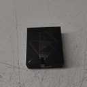 Aulumu A29 Geometric AirPods 4 Case with Lock | Protective Cover with Nylon Buckle | Alloy Armour | Compatible with Apple AirPods 4th (2024) - Black