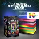 10 Pack PSA & CGC Slab Guard (Sparkling Galaxy Burst Edition) Hard TPU PSA Slab Protector Guard for Graded Cards PSA Slab Bumper Guard for PSA Slabs Card Slab Protector for PSA Card Protection