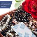 Romeda 60 Pcs 20 Gram Silica Gel Packs, Transparent Desiccant, Desiccant Packets for Storage, Moisture Packs for Spices Jewelry Shoes Boxes Electronics Storage