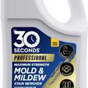30 SECONDS Pro Mold and Mildew Stain Remover | Scrub Free | Brighter Results Instantly | Ready To Use Refill | 128 fl. oz. 
