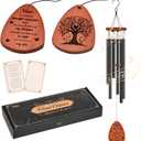 Memorial Wind Chimes for Mom, Sympathy Wind Chimes Memorial Gifts for Loss of Mom, Sympathy Gift for Loss of Mother