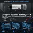 M-405565 Treadmill DC Drive Motor with Flywheel 2.80HP 130V 1939W