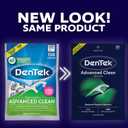 DenTek Triple Clean Advanced Clean Floss Picks, No Break & No Shred Floss, 150-Count, 3 Pack