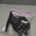 Toilet Paper Holder Stand, Bathroom Toilet Paper Roll Holder Stand with Reserve, Standing Toilet Paper Holder with Storage, Toilet Paper Roll Holder for 4 Rolls, Black