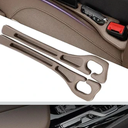 Car Seat Gap Filler Organizer Universal for Car SUV Truck Accessories Seat Gap Plug Blocker with Storage Slot Brown 2 Pack
