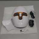 Red Light Therapy Mask for Face & Neck, LED Face Light Therapy,USB C Rechargeable,Infrared Mask