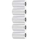 TOP-VIGOR 5Pcs M8 Aluminum Spacer, 8.2mm ID x 16mm OD x 30mm Length Metal Spacer, Round Plain Finish Spacer Screw Standoff Bushing for M8 Screws Bolts and Rods