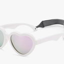 COASION Baby's First Sunglasses with Strap, Unbreakable Polarized Newborn Infant Heart Sunglasses for Ages 0-24 Months