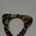 XonyiCos Animal Cheetah Ears Headband, Realistic Leopard Ears for Christmas Party, Cosplay Costume Accessories for Women