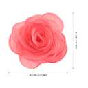 Women's Lovely Flower Brooches and Hair Clips | Rose and Floral Accessories | Hair Pins and Brooch Set for Women