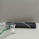 Merry Christmas Tree Doormat Xmas Winter Front Door Mat Non-Slip Rectangle Rubber Floor Mat for Indoor Outdoor Home Kitchen Entrance Porch, 17 x 29 Inch (Black)