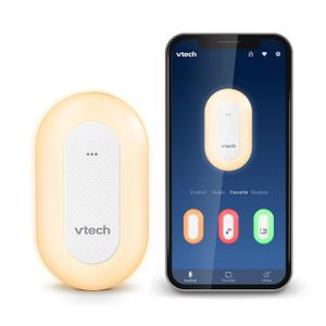 VTech BC8113 V-Hush Plug Sleep Training Soother with 40 Stories/Songs/Sounds & Record Your own Voice. Bluetooth Speaker, 250+ Multi-Color Night Light, No Batteries & No Cords Required