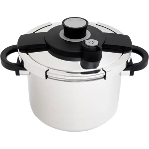 Pressure Cooker Stainless Steel 8L for Home & Meal Prep | Pressure Cooker 8 qt with Advance Secure Lock System Lid, Ergonomic Handles, Pressure Pot | Compatible with Gas & Induction Stoves