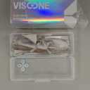 VISOONE Oversized TR90 Blue Light Blocking Glasses Fashion Accessories Non Prescription for Women Harvard (Clear)