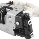 X AUTOHAUX Replacement Front Left Driver Side Power Door Lock Actuator Motor for Chrysler 300 2013-2015 for Dodge Journey 2013-2015 Door Latch Actuator Assembly Replace No.68146023AA, White