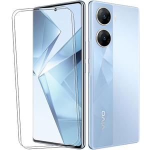 Glass for Vivo V29e/V2303 Screen Protector 6.78 inches,9H Hardness HD Clear Anti-Fingerprint Film [2-Pack]