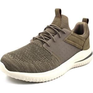 Skechers Men's Delson 3.0 Cicada Sneaker (12, Khaki)