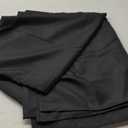 VidaFete Tablecloth 90 * 132inch Rectangle Table Cloth Polyester, Stain Wrinkle Resistant Polyester Dining Table Cover for Kitchen Dinning Party Wedding Rectangular Tabletop Buffet Decoration(Black)