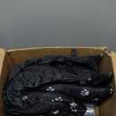 Fhiny Stray Cats Shelter, Waterproof Outdoor Cat House Foldable Warm Pet Cave for Winter Wild Animal Tent Bed Anti-Slip Kitten Cave for Feral Cat Dog Puppy Weatherproof Black (XL:23.6"17"15.7")