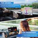 Randconcept 3-in-1 Heavy Duty Dashboard Tablet Holder for Car, Windshield Suction Cup Car Mount & Air Vent Mount for Truck Car for iPad Pro, iPad mini, Galaxy Tab for All iPad 6"- 12.9" Tablets