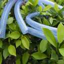 High Pressure Braided Clear Flexible PVC Tubing 3/4" ID, 50ft