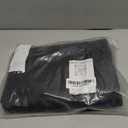 NICETOWN 100% Blackout French Door Curtain,Privacy Thermal Insulated Window Curtain with Adjustable Tieback for Glass Front Sliding Patio Door, 1 Panel, 36W x 72L, Black