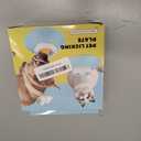 Pet Lick Bowl for Dogs Cats, Liquid Food Slow Feeder Lick Mats, Dog Licks Roll Ball, Non-Slip Licking Bowl Enrichment Toys for Dog Calming & Anxieties Relief (yellow)